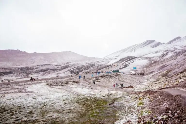 Montaña de site colores