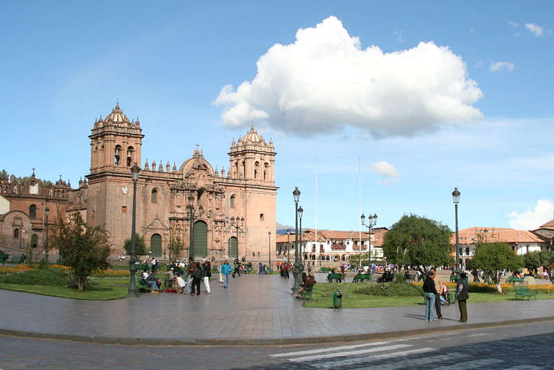 Free Walking Tour Cusco plaza de armas